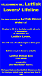 Mobile Screenshot of lutfiskloverslifeline.com